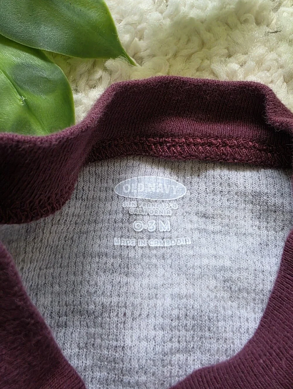 Baby Boy Plaid Longsleeve (0-3 Months)